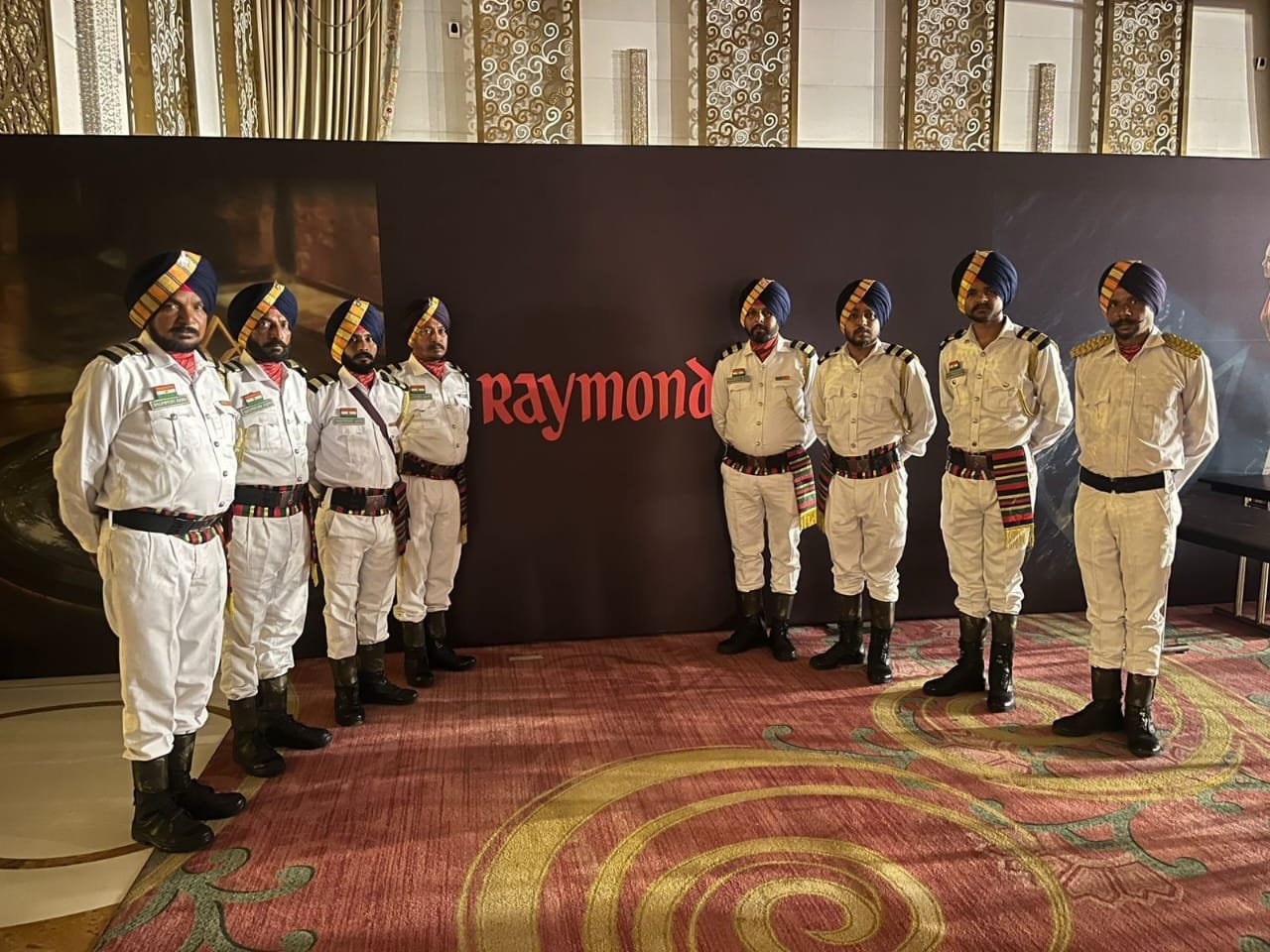 Band formation at a premium event